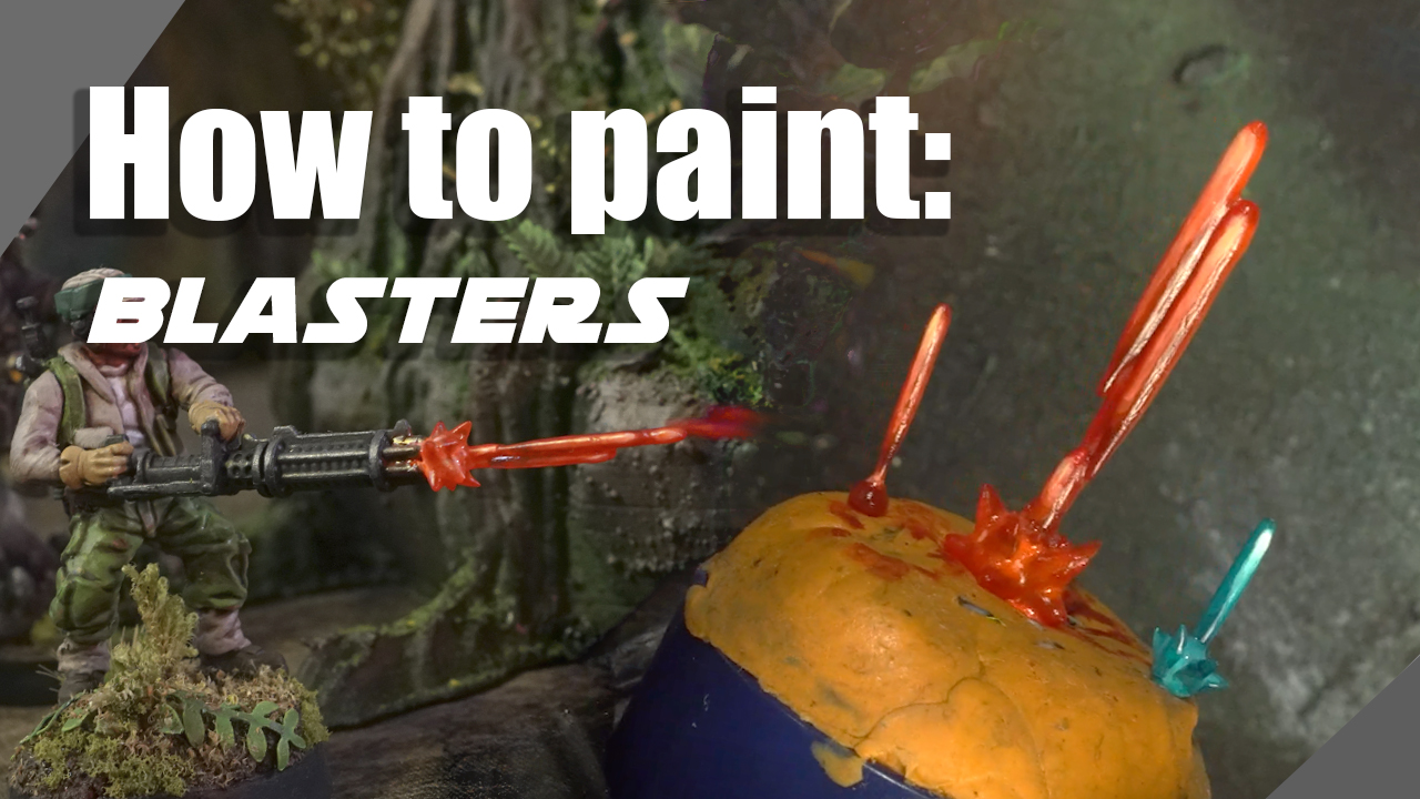How to paint Blasters Deadly Print Studio