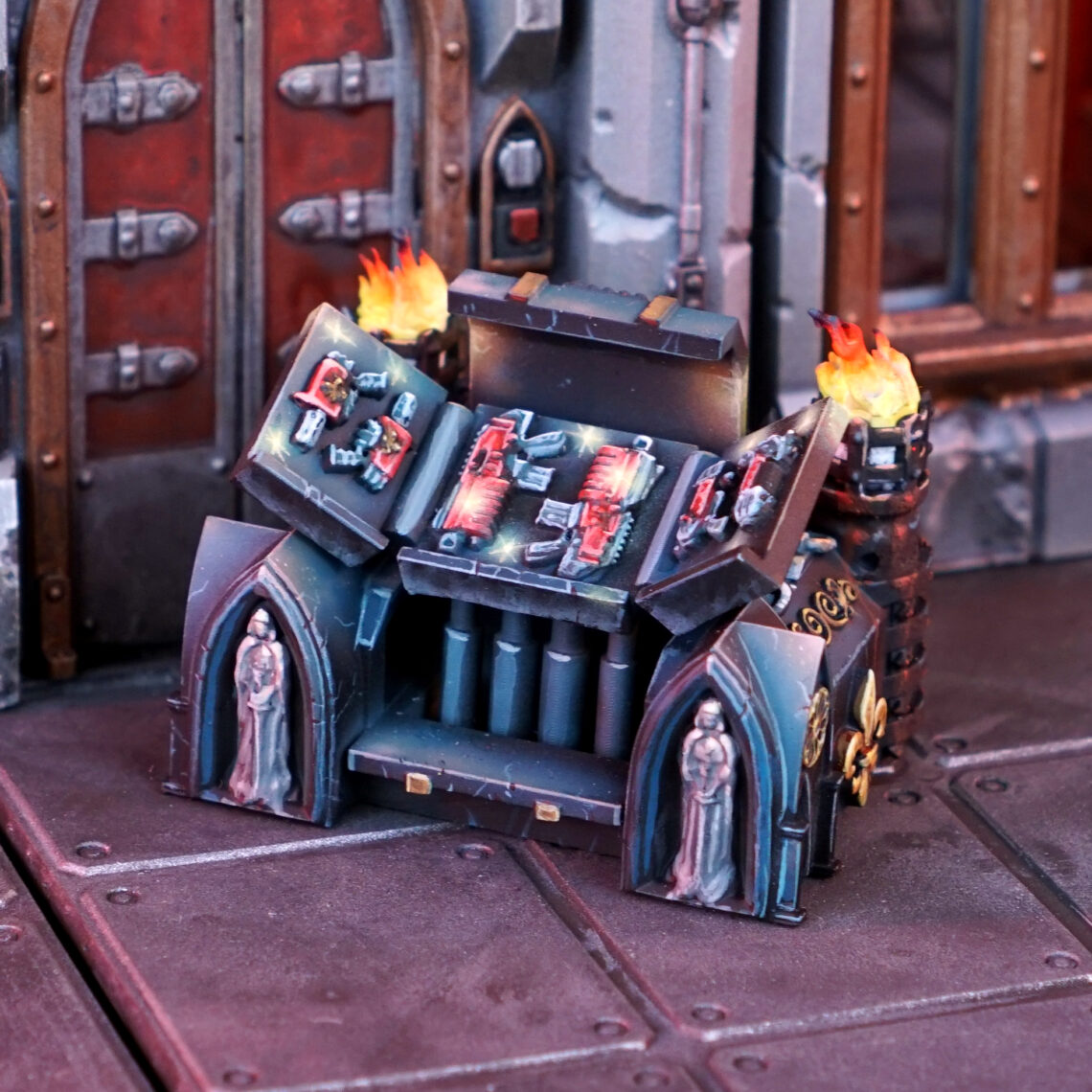 Battle Sisters - Weapon rack, Shrine and censer - Physical - Deadly ...