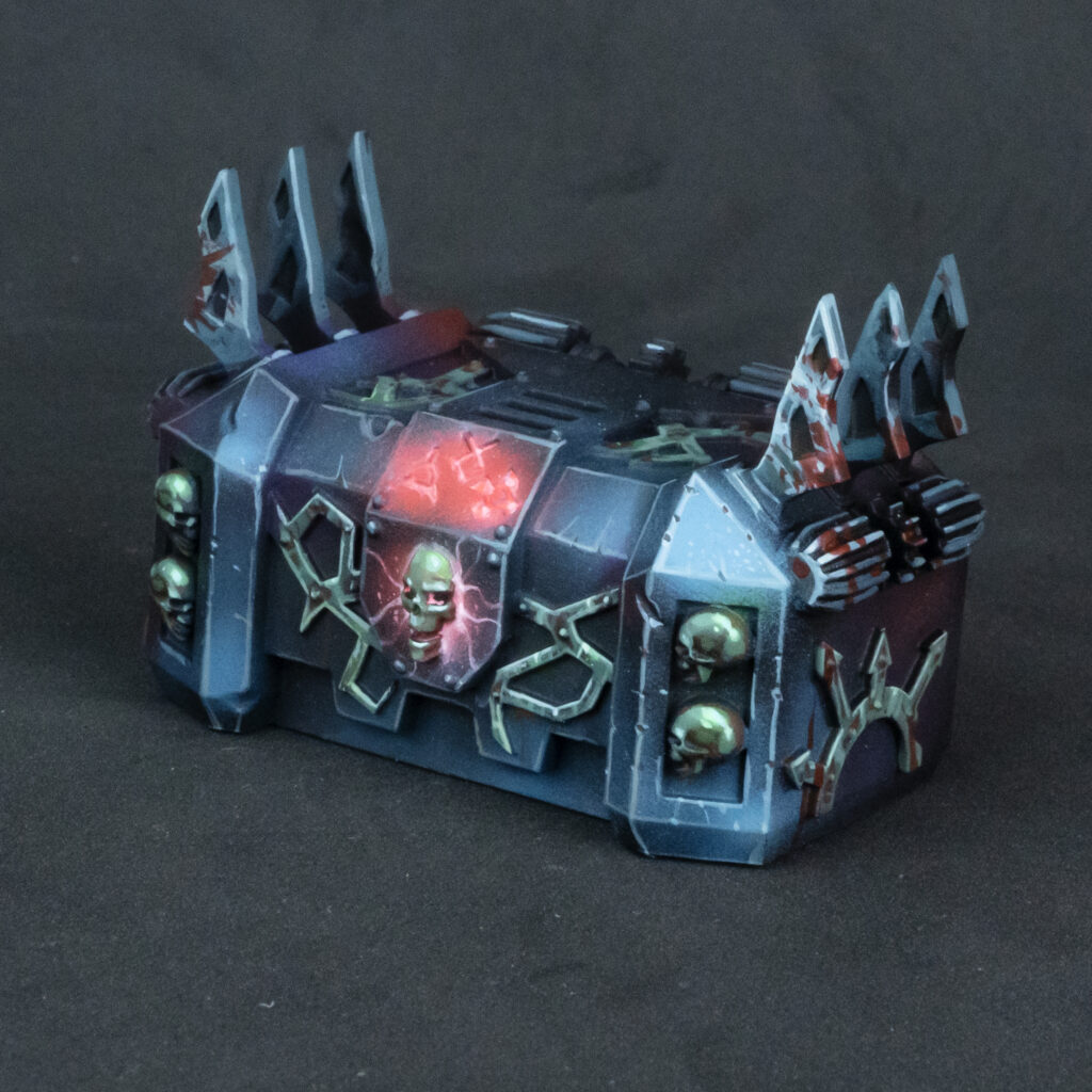 Barracks Rack Chest Chaos Marine - Weapon rack Chest - Digital - Deadly Print Studio
