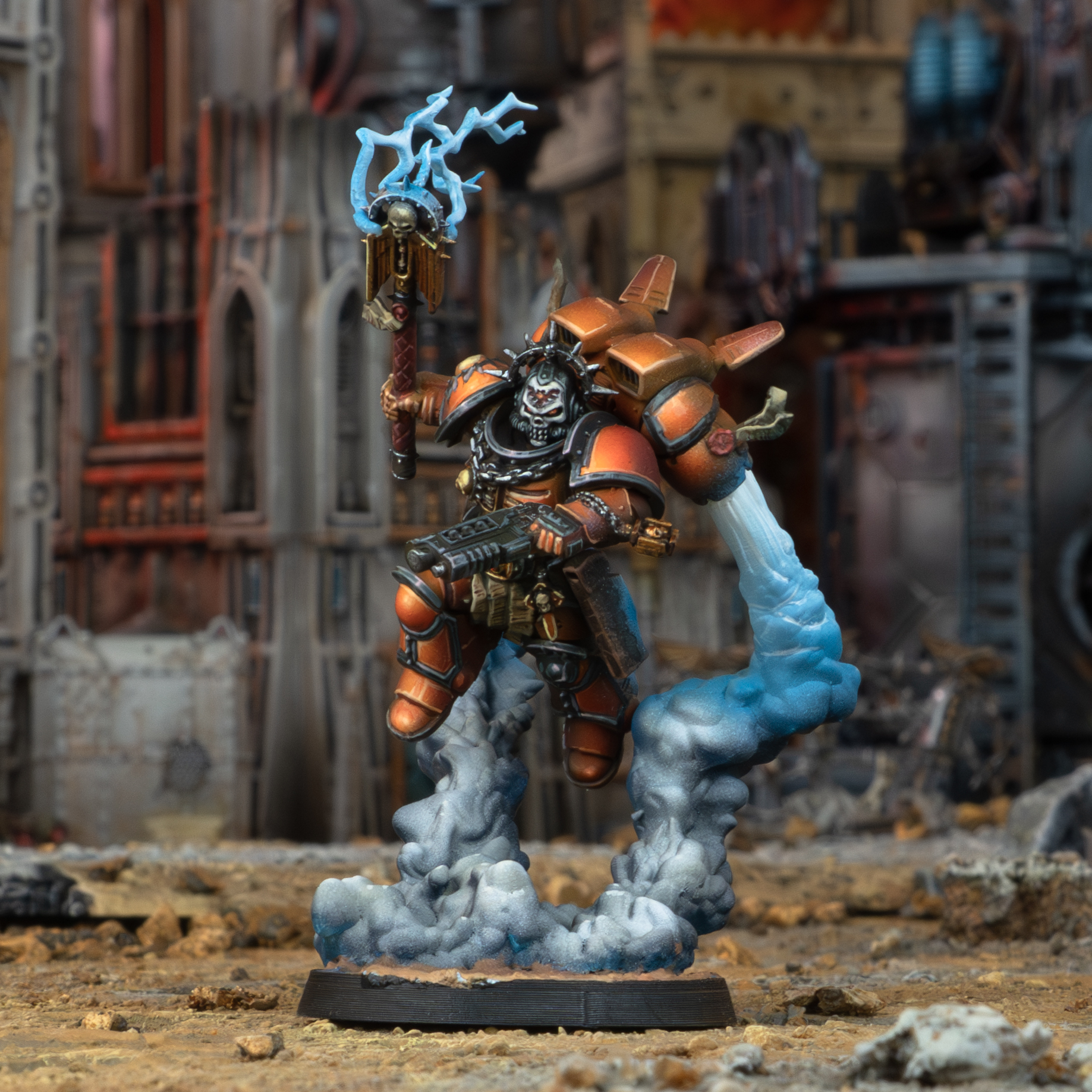 Marines - Armageddon Chaplain with jetpack Fx - Digital