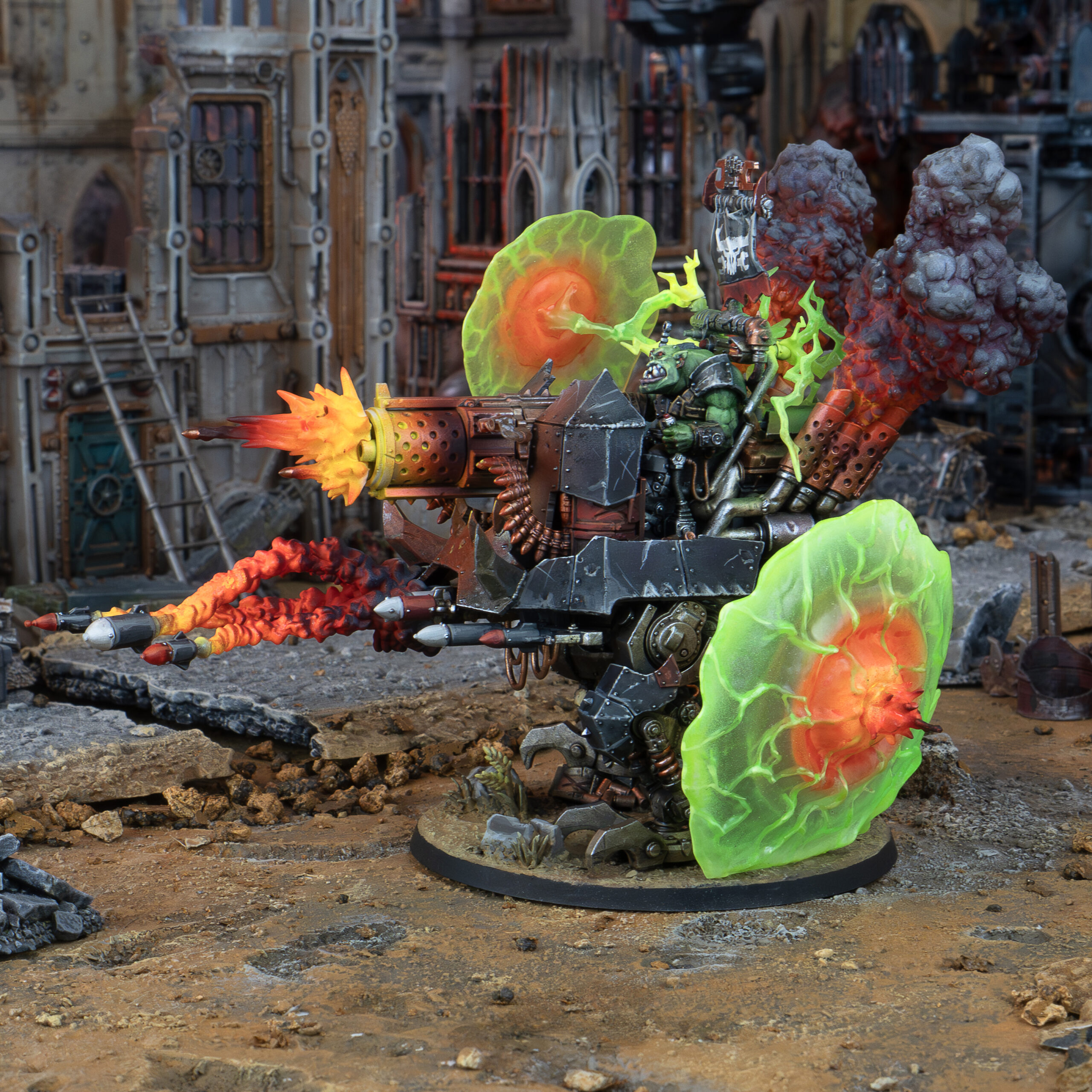 Orks - Armageddon Big mek dakkarig Fx's - Digital