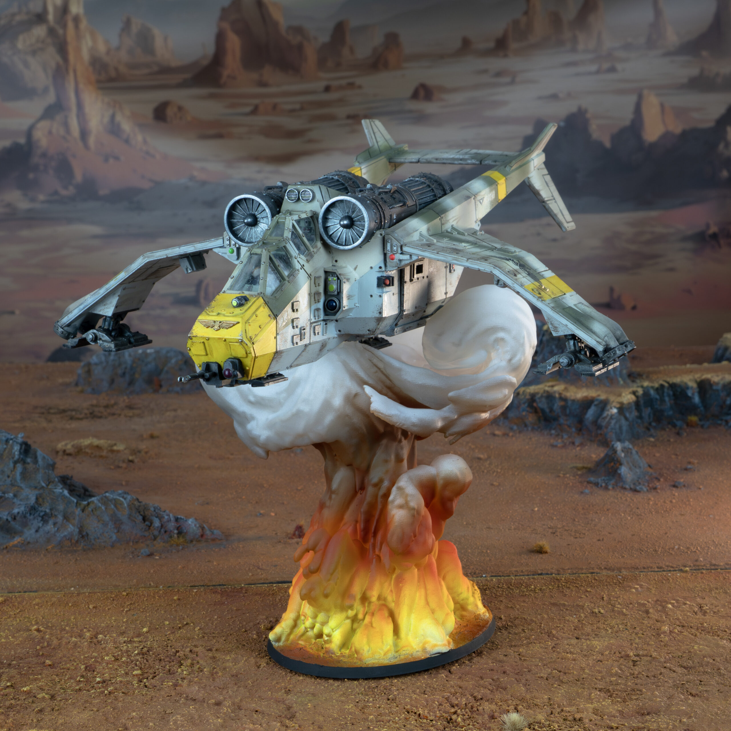 Astra Millitarum - Valkyrie - Crossing Smoke Base - Physical