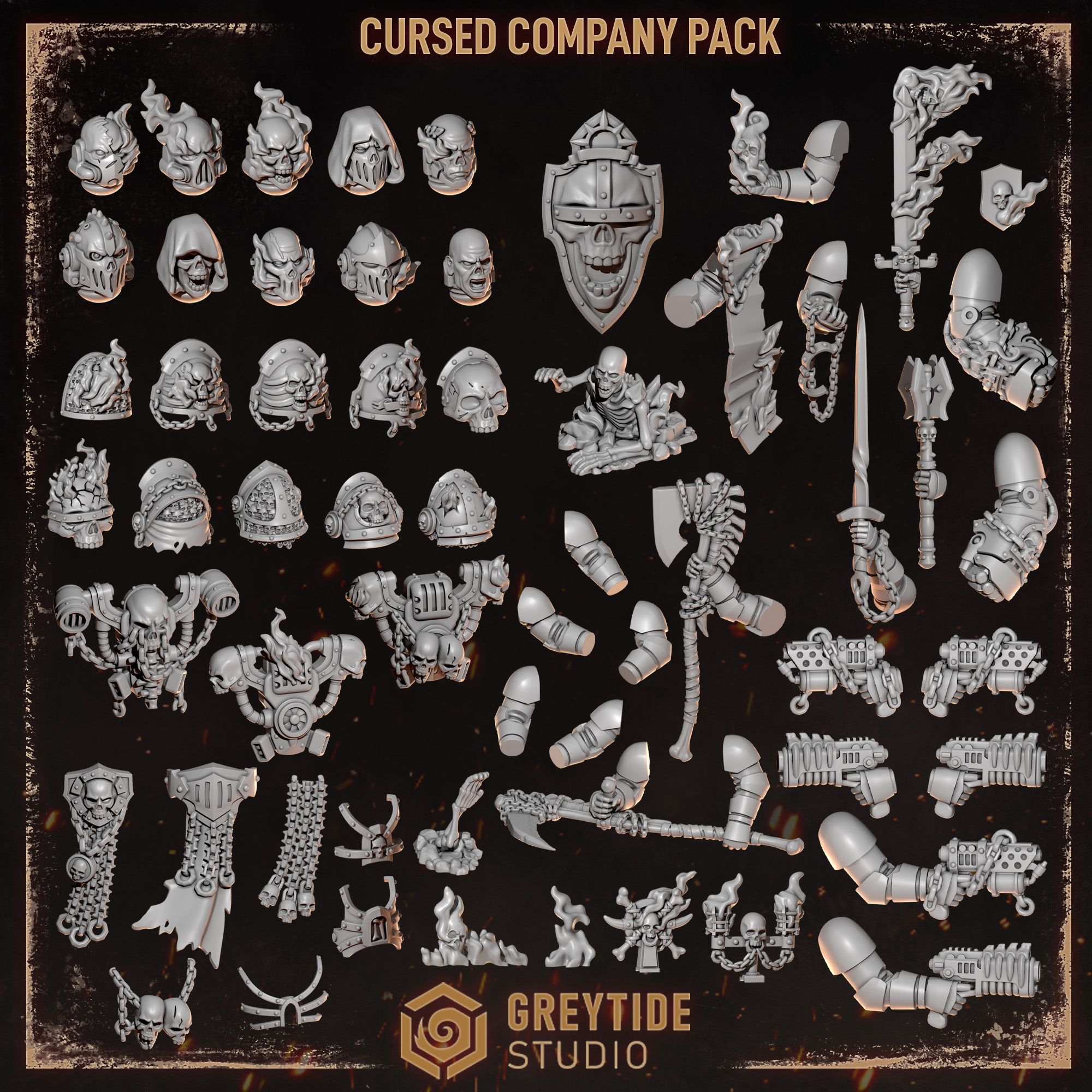 Greytide - Cursed company - Cursed company pack - Marines - Physical