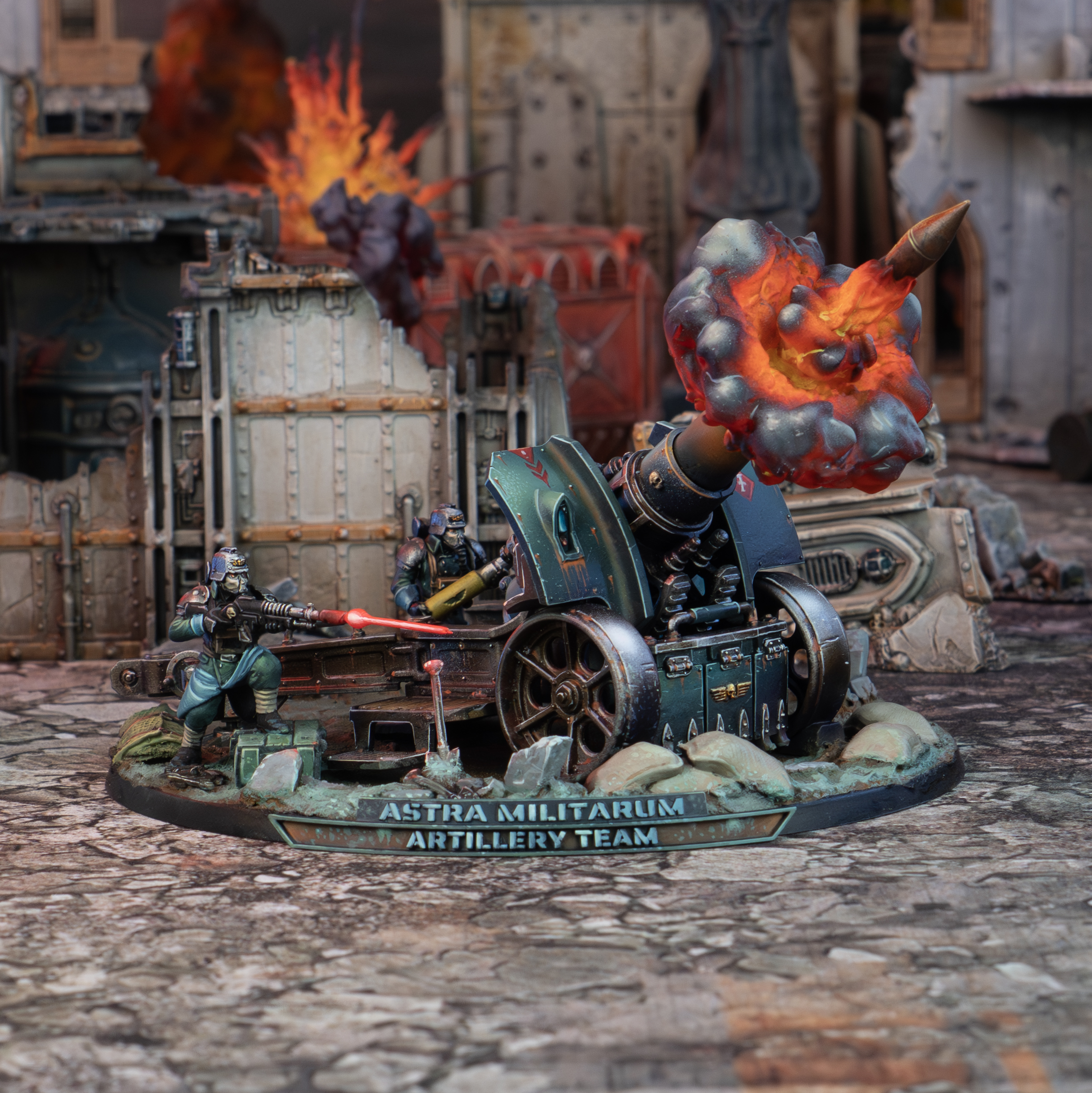 Astra Militarum – Artillery Team fx's - Physical