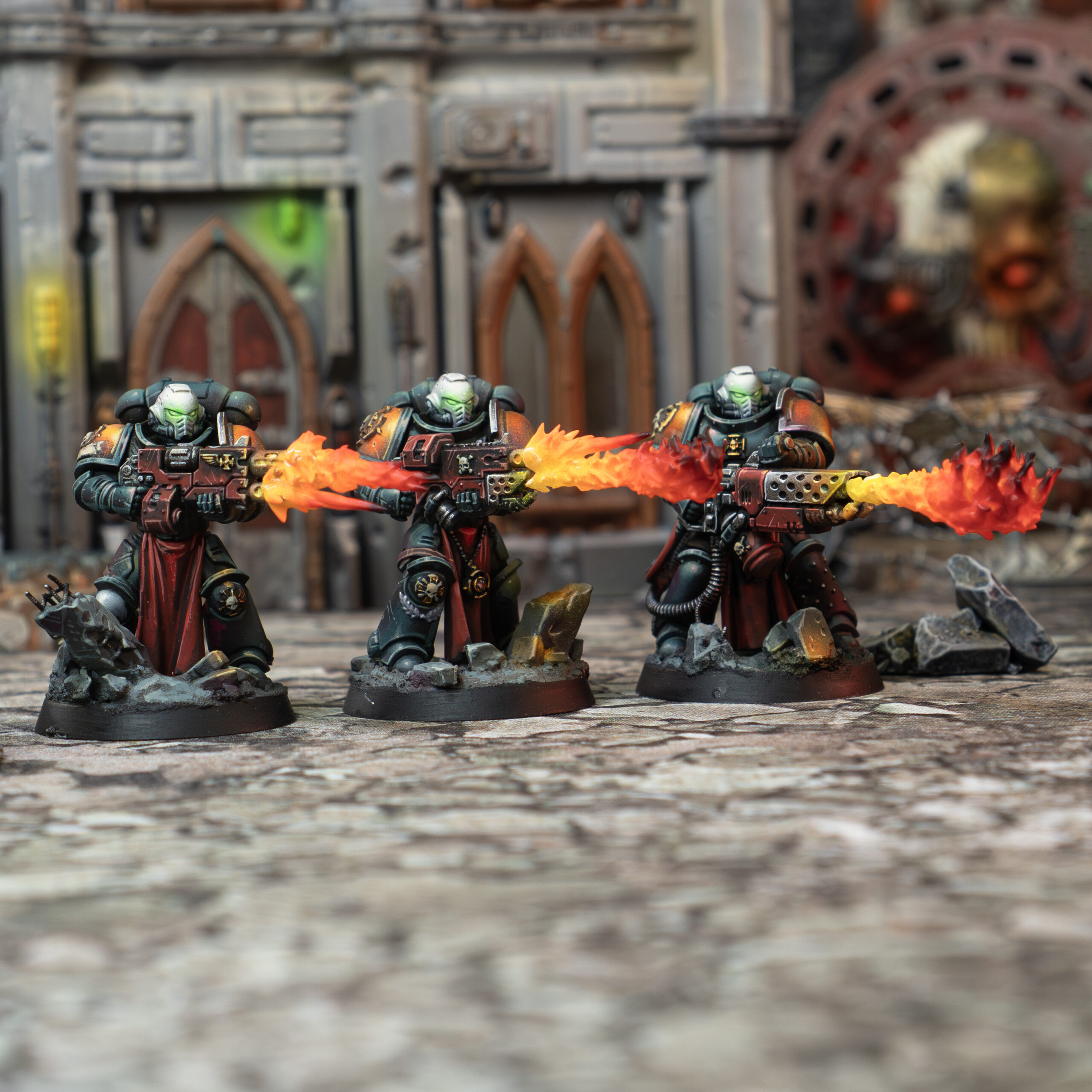 Marines - Sternguard muzzle flashes, special weapon blasts and bullet shells - Digital