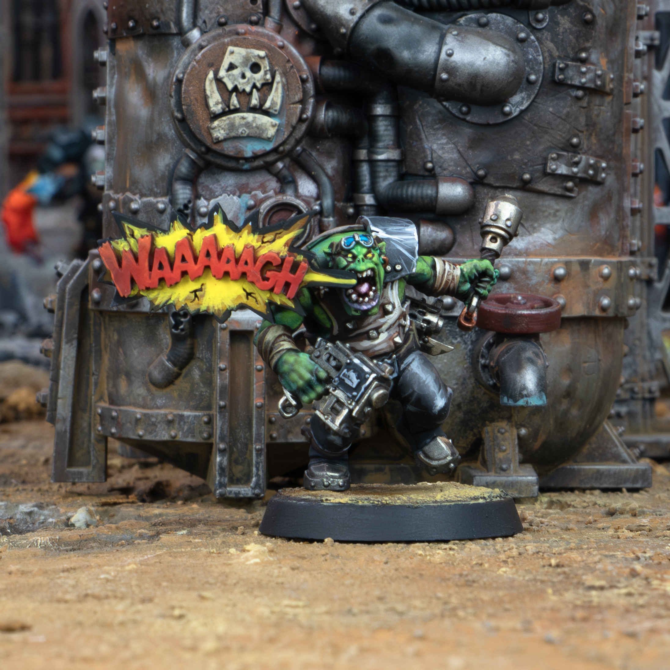 Orks - Waaaaagh shout - Physical