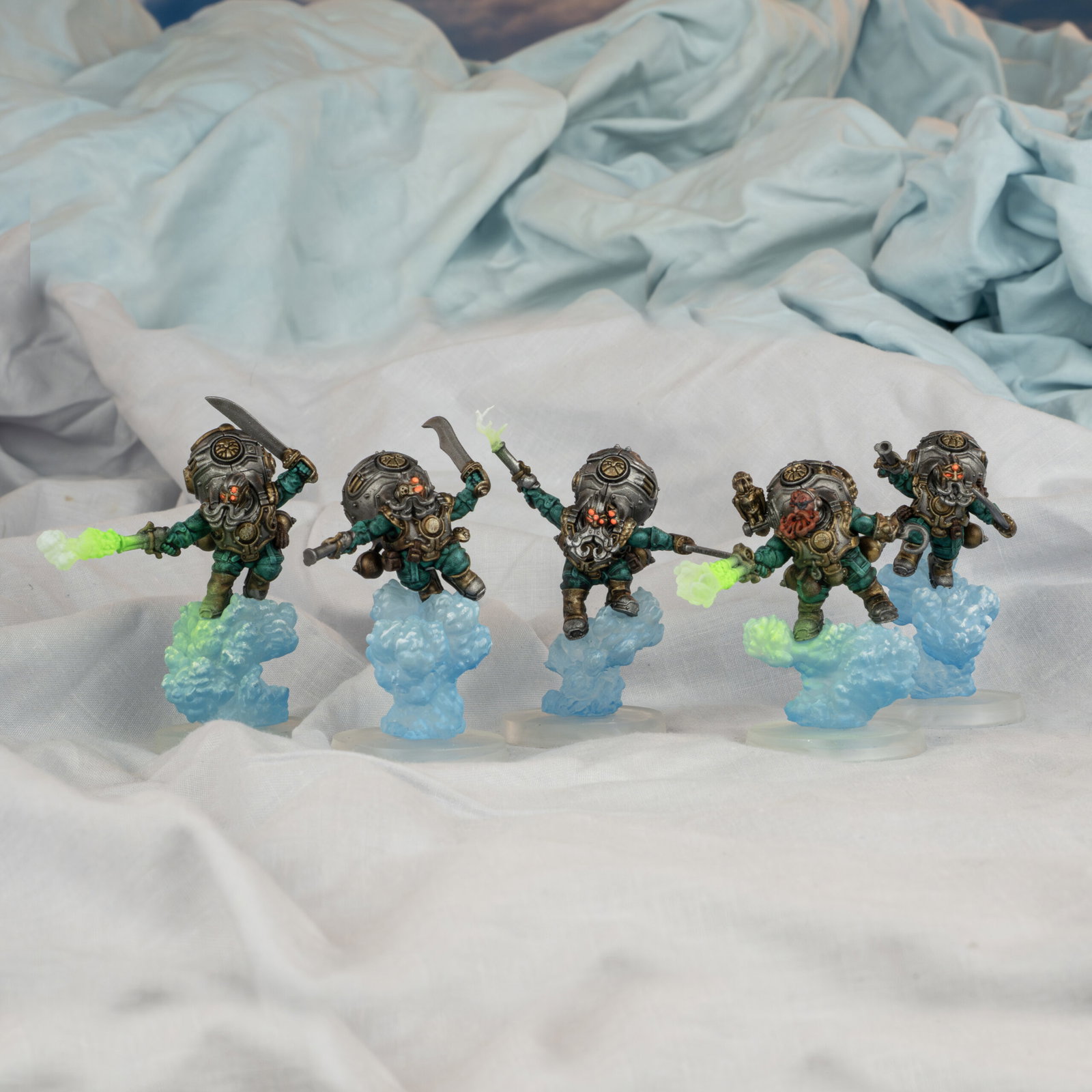 Kharadrons - Vongrim Salvagers / Harpoon Crew Fx’s – Physical