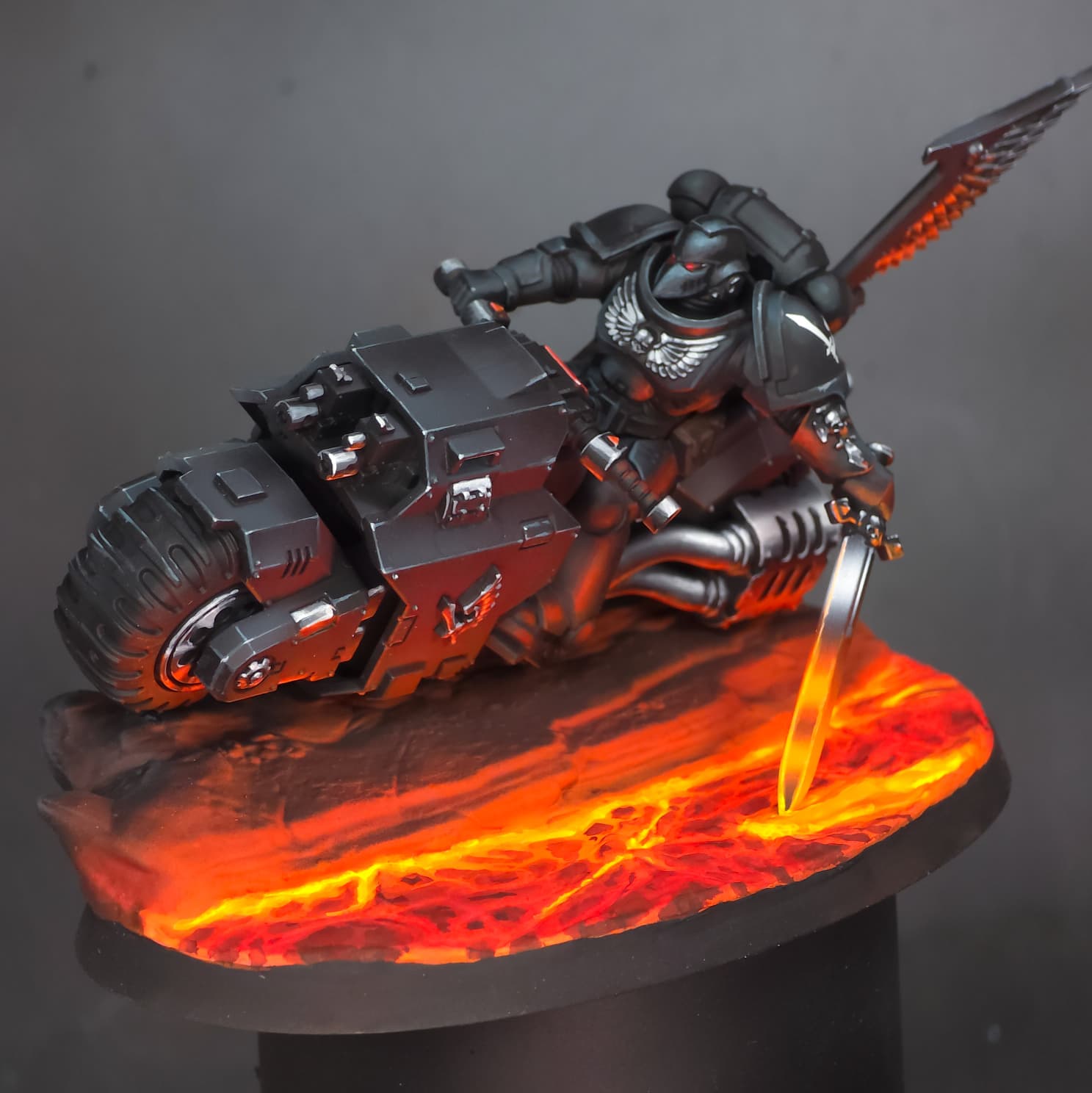 Marines - Outraider lava topper - By el Miniaturista - Digital